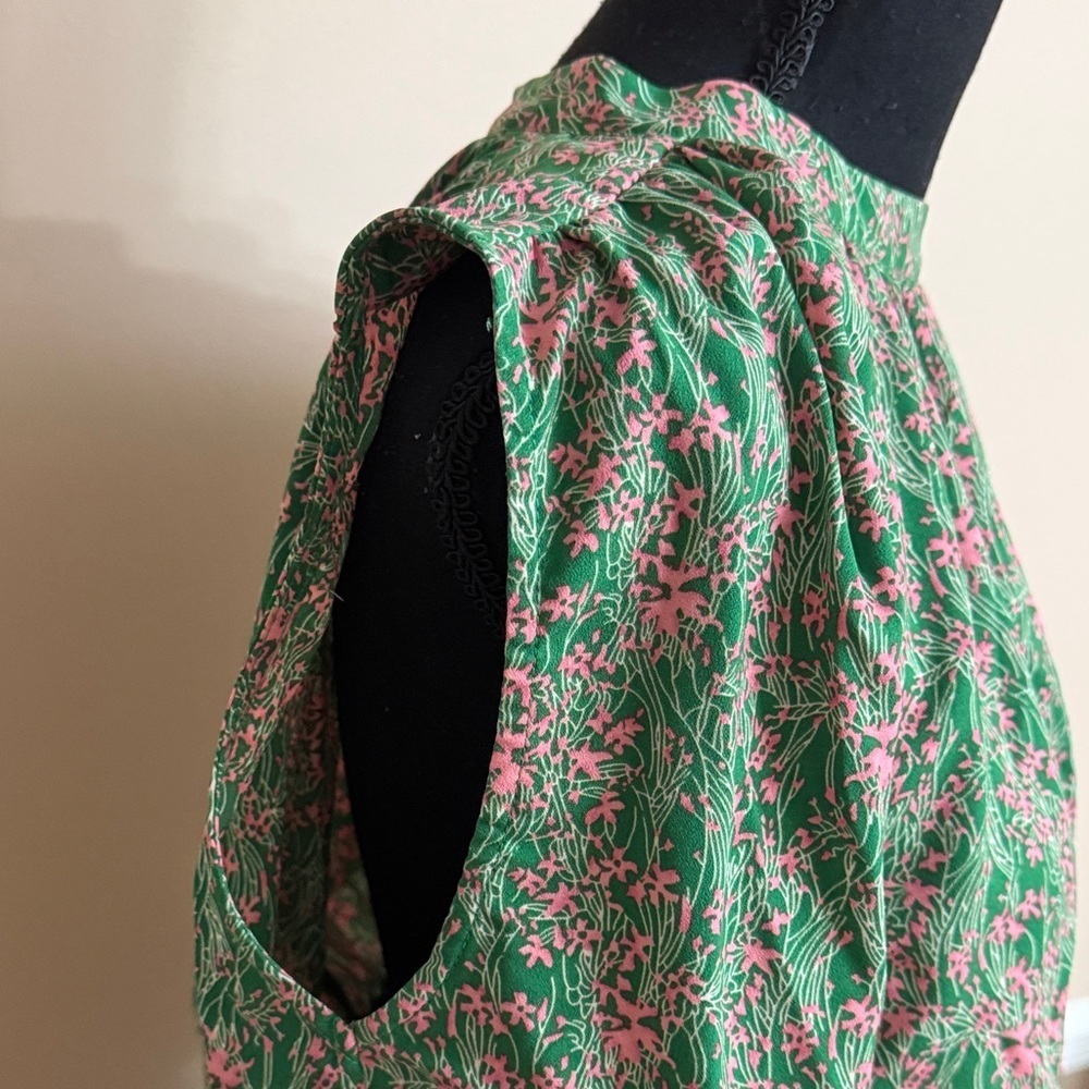 Floral Green Dress - Picture 5 of 13